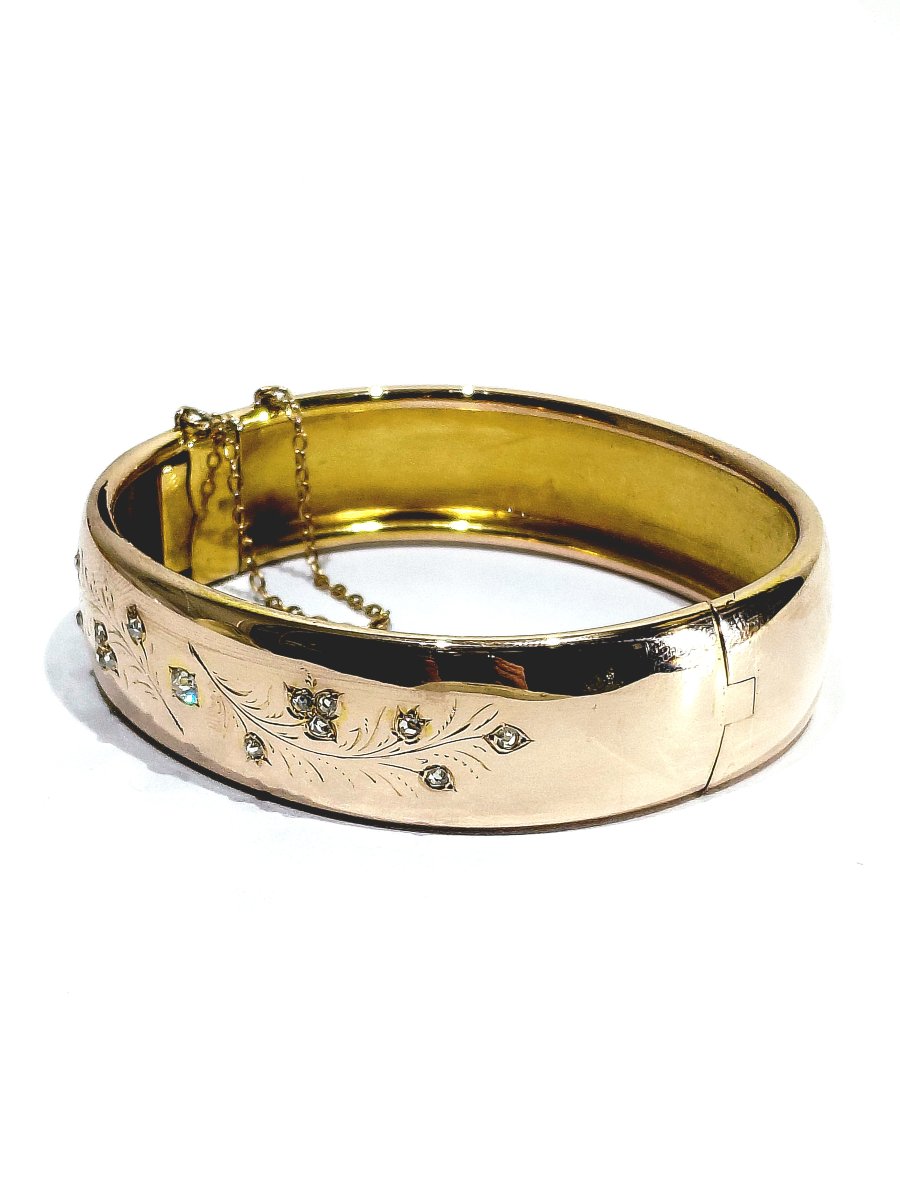 18-karat Rose Gold Cuff Bracelet-photo-3