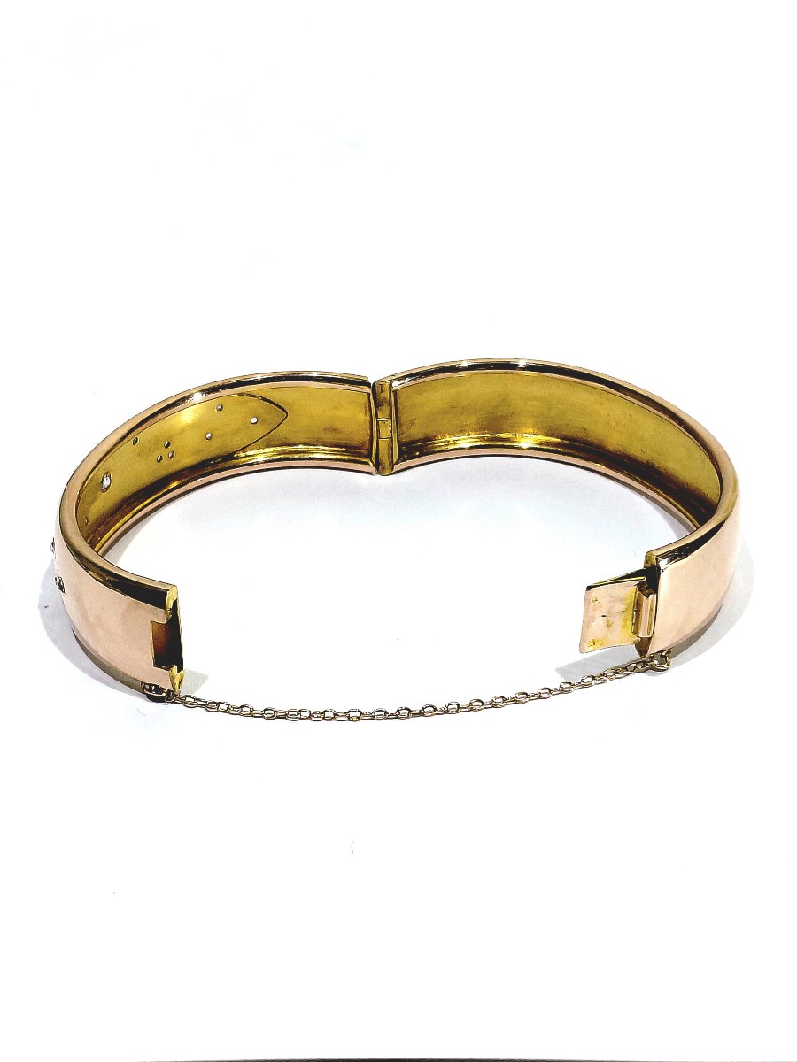 18-karat Rose Gold Cuff Bracelet-photo-4