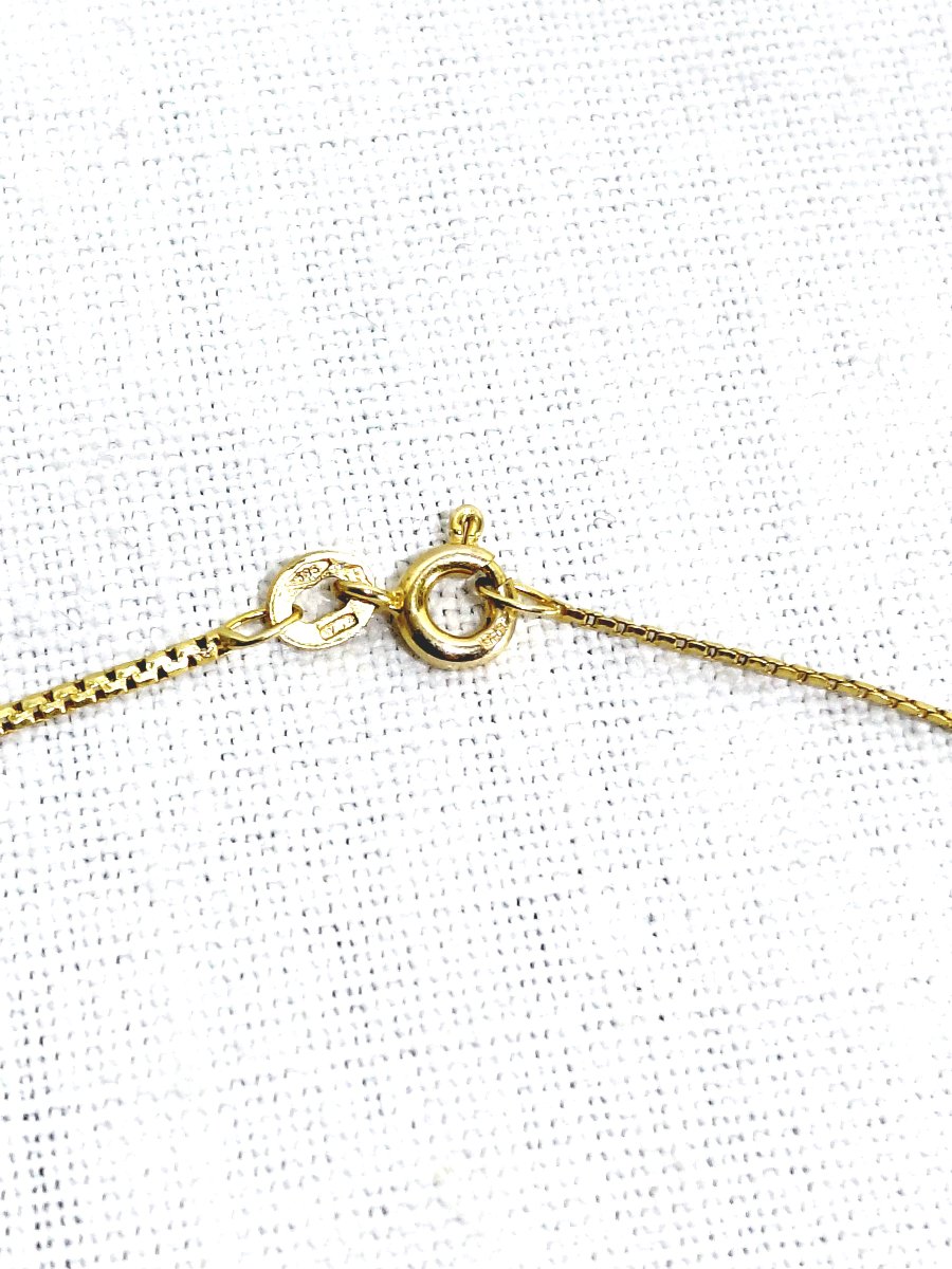 14-karat Champagne Gold Chain With A Venetian Link Design-photo-2