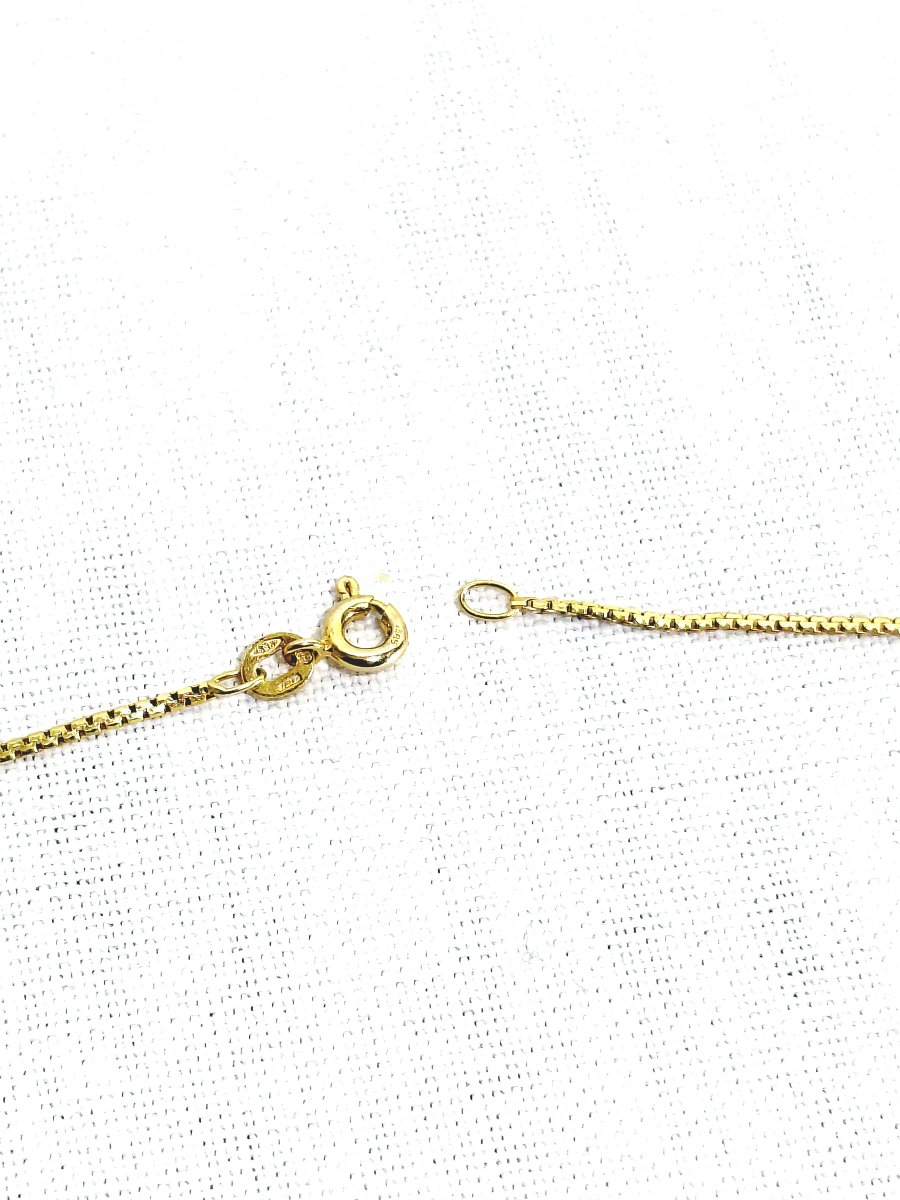 14-karat Champagne Gold Chain With A Venetian Link Design-photo-3