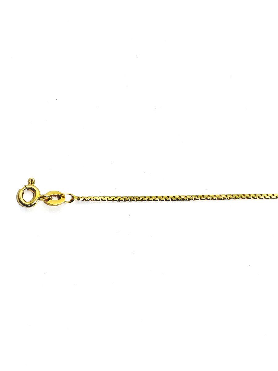 14-karat Champagne Gold Chain With A Venetian Link Design-photo-4