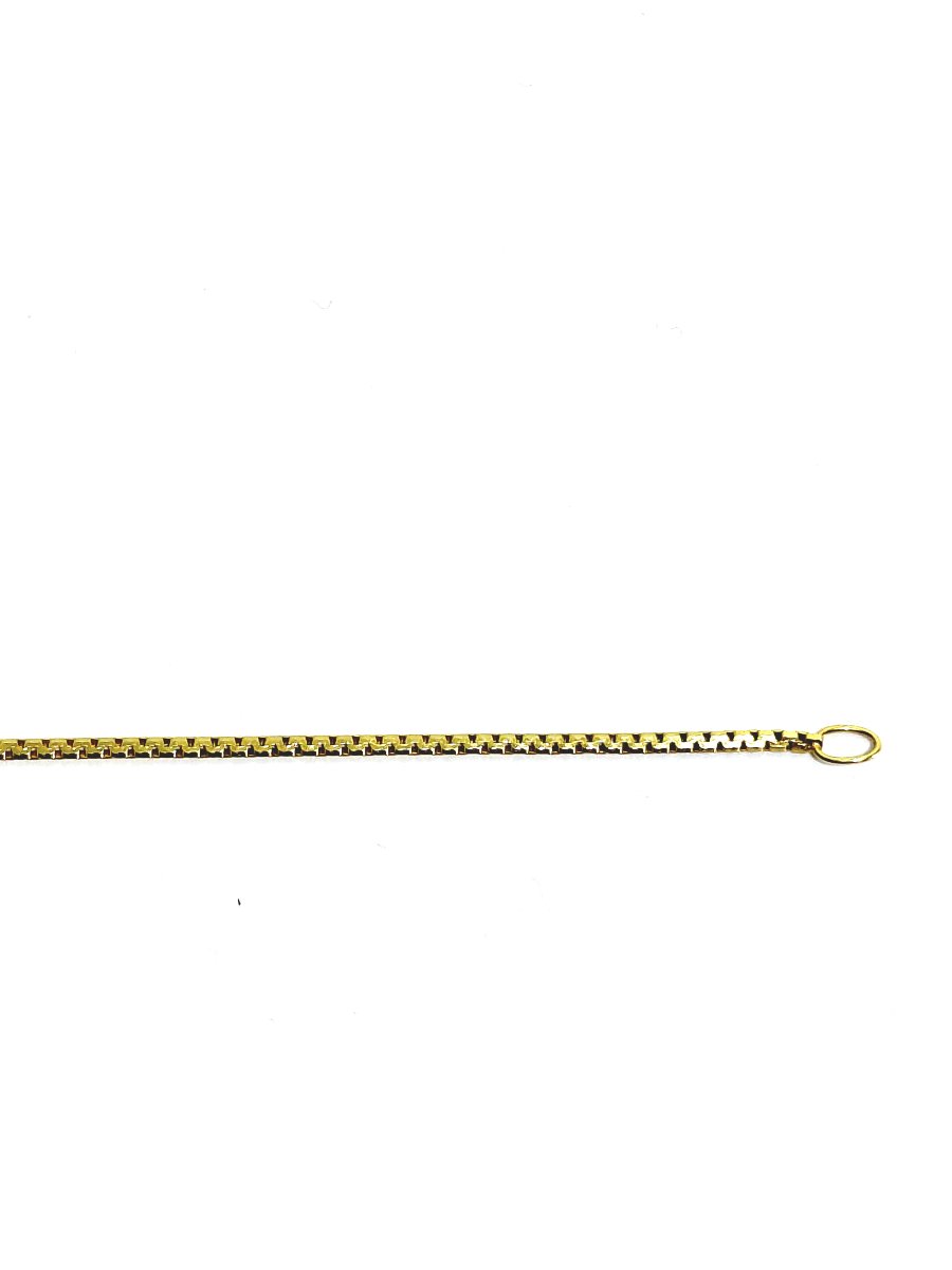 14-karat Champagne Gold Chain With A Venetian Link Design-photo-6