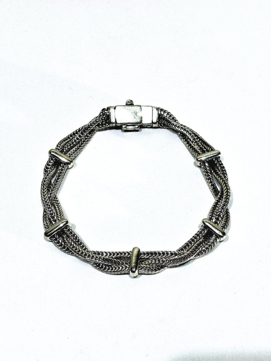 Hermès - Silver Bracelet-photo-3