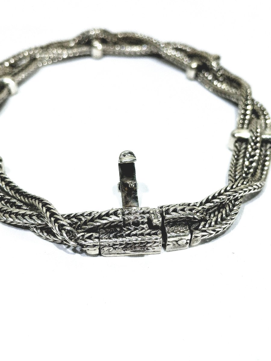 Hermès - Silver Bracelet-photo-4