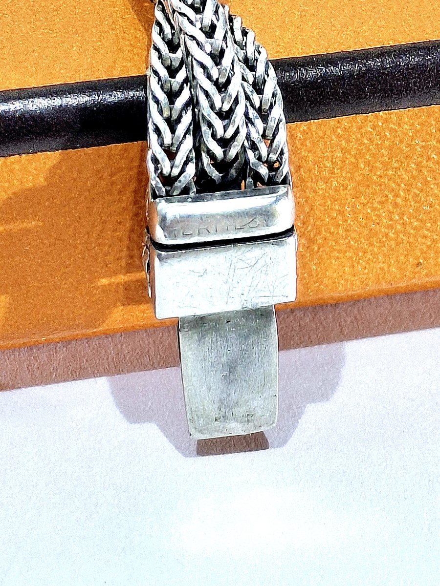 Hermès - Silver Bracelet-photo-6