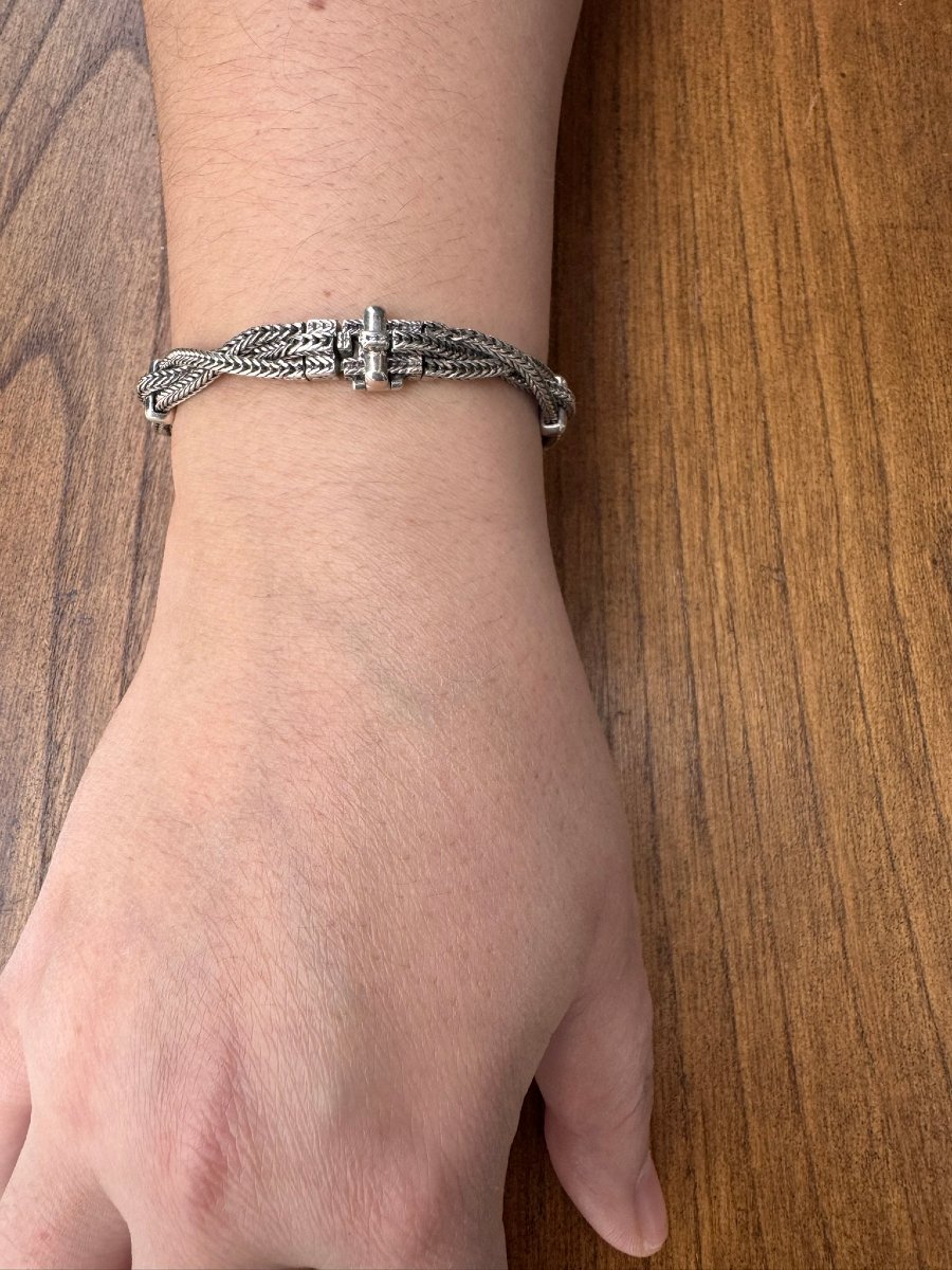 Hermès - Silver Bracelet-photo-7