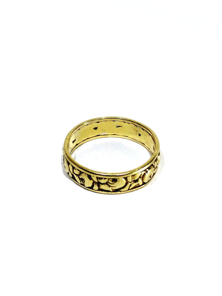 Art Nouveau Yellow Gold Ring-photo-2