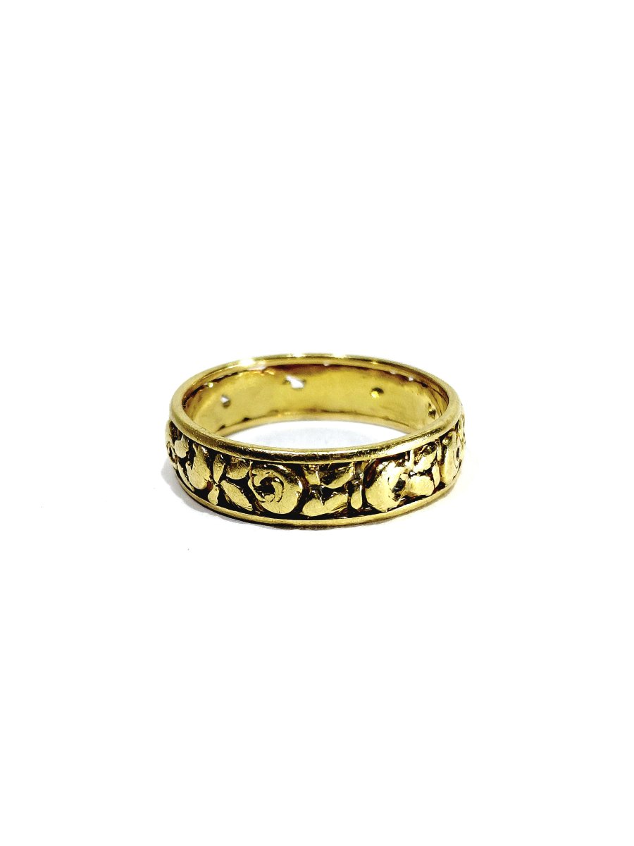 Art Nouveau Yellow Gold Ring-photo-3