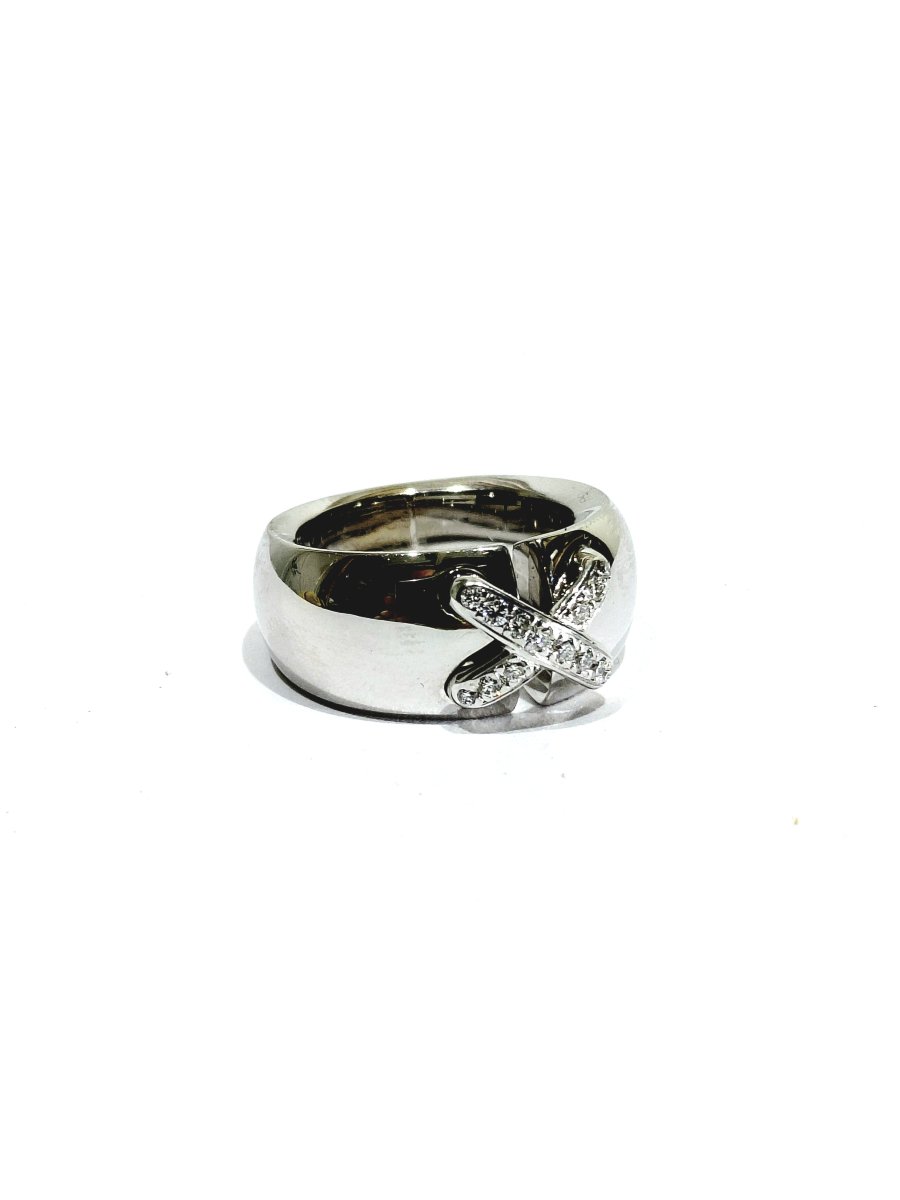 Chaumet - White Gold And Diamond Ring-photo-3