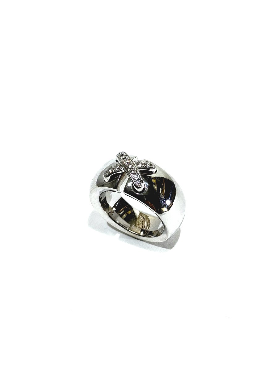 Chaumet - White Gold And Diamond Ring-photo-6