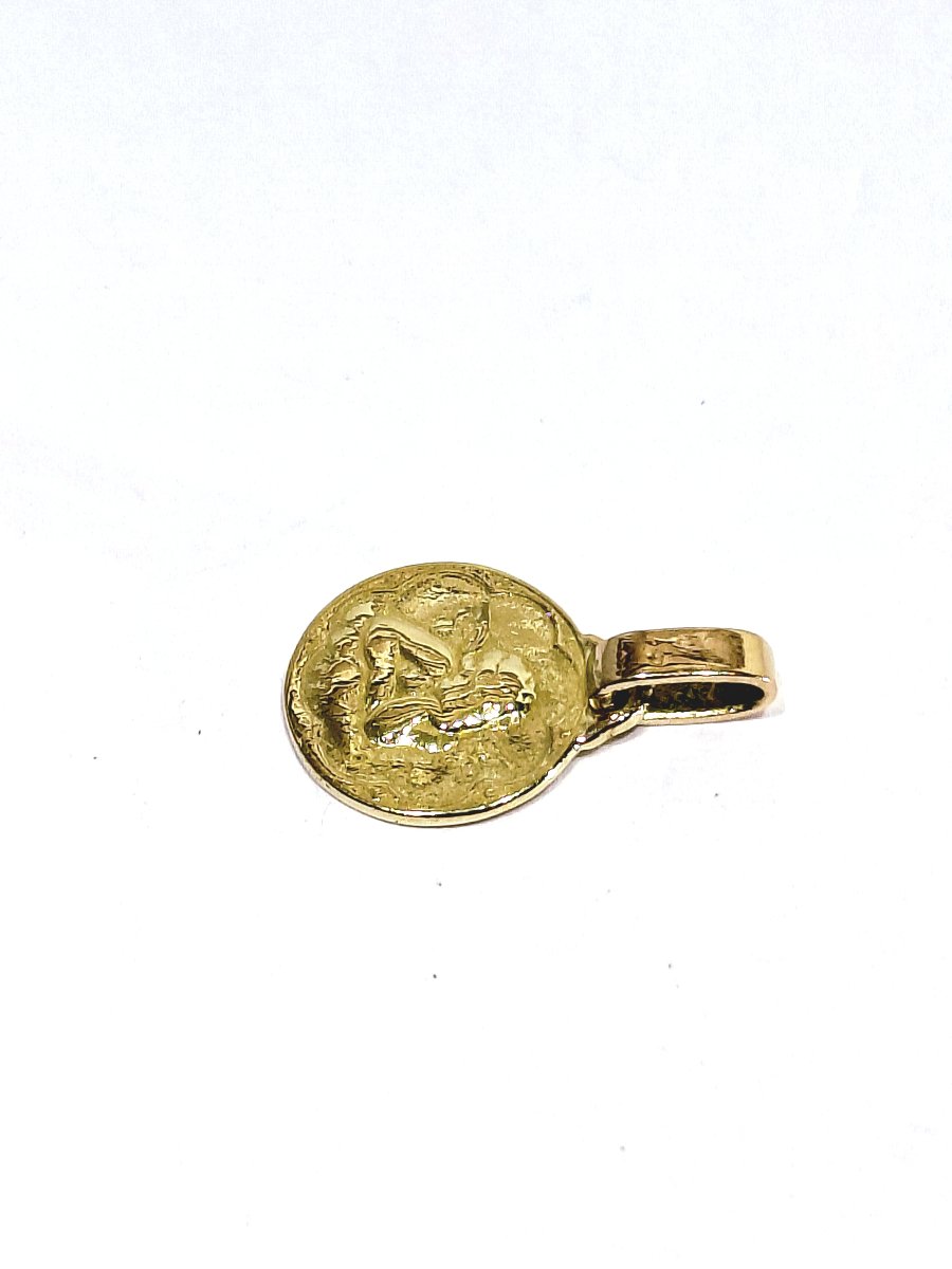 Gold Medal - Archangel Gabriel-photo-2