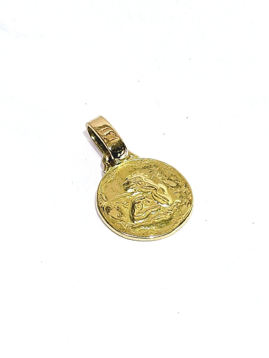 Gold Medal - Archangel Gabriel-photo-2