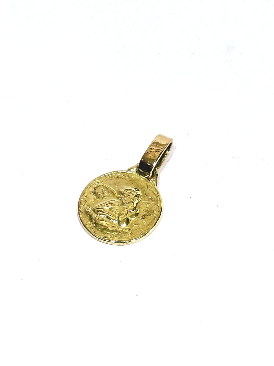 Gold Medal - Archangel Gabriel-photo-3