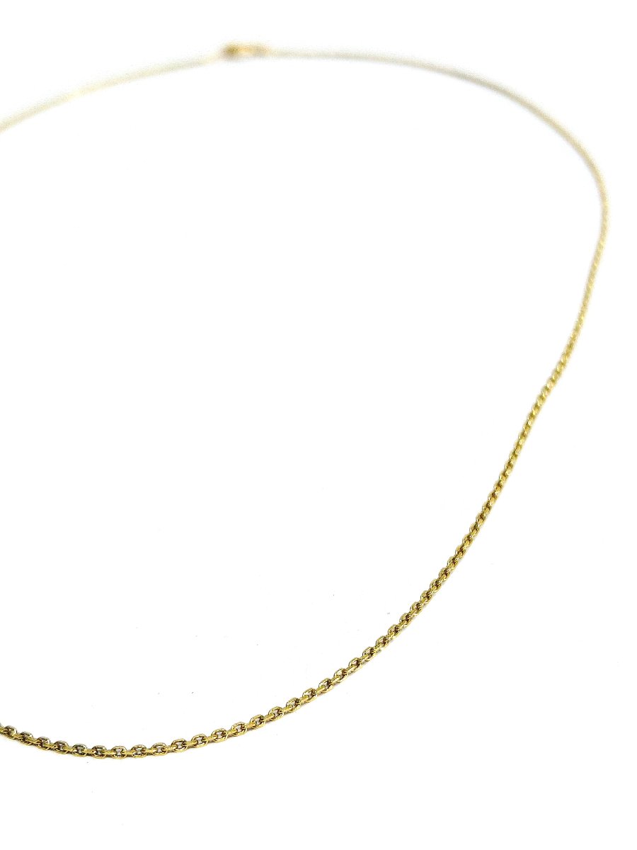 37.5 Cm Yellow Gold Forçat Chain -photo-1