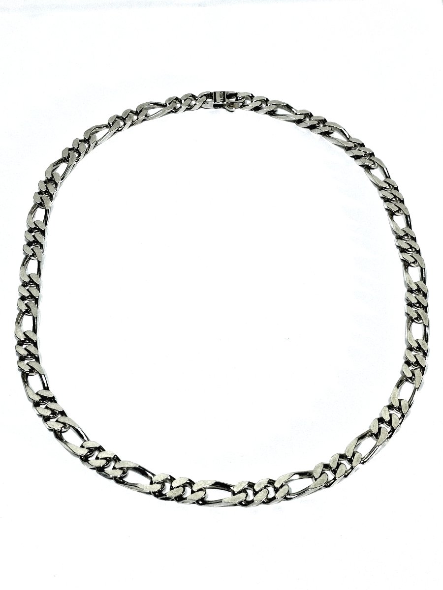 Murat - Collier en argent maille figaro