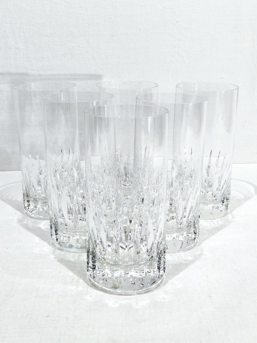 Saint-Louis - 6 Verres À Orangeade Modèle Deauville