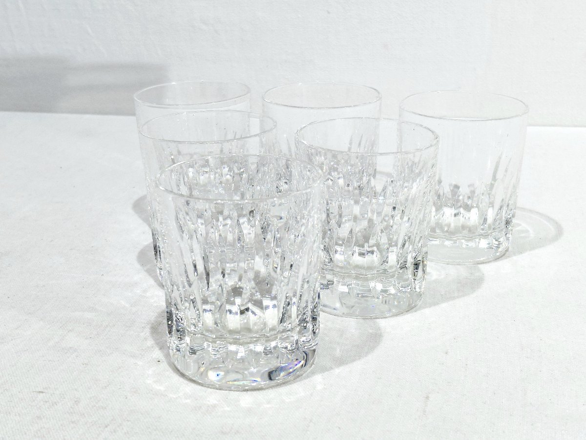Saint-louis  - 6 Deauville-style Liqueur Glasses-photo-4