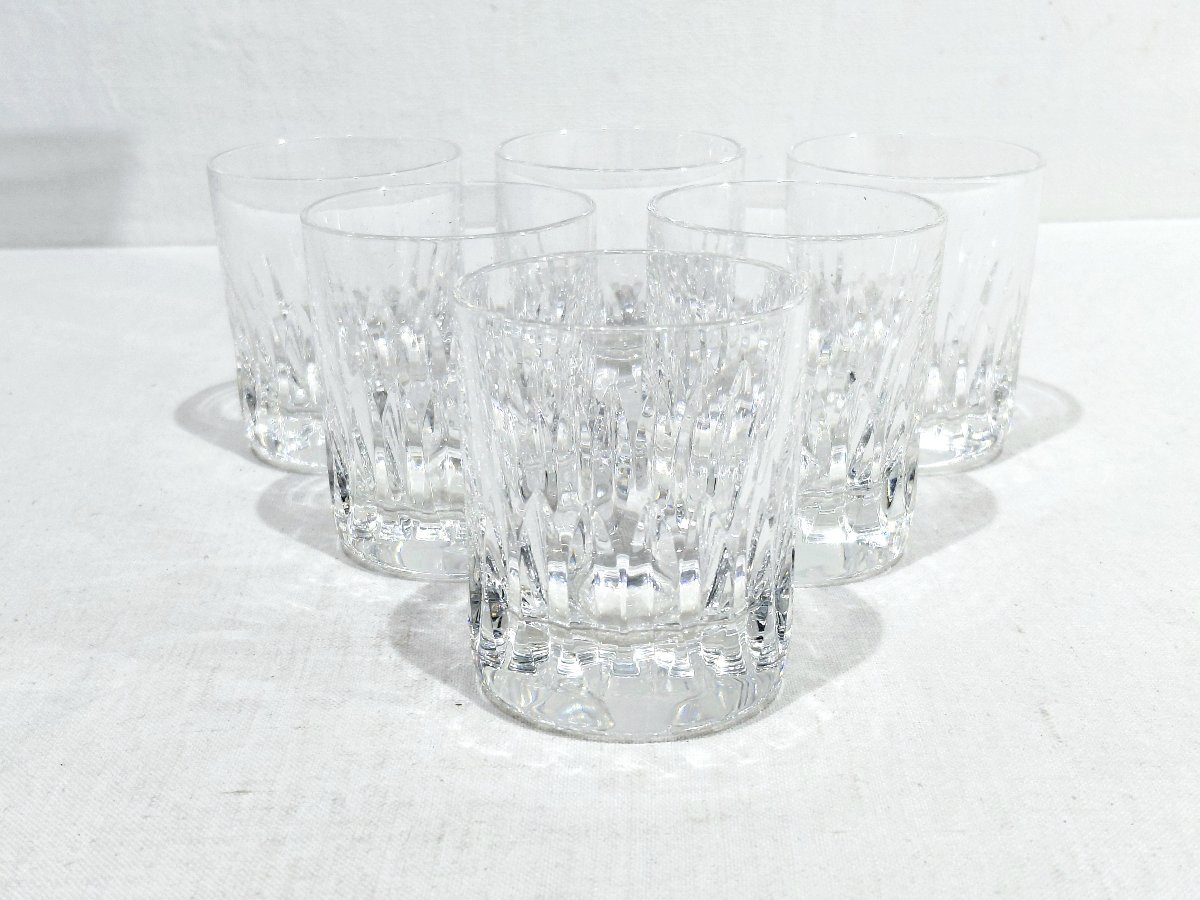 Saint-louis  - 6 Deauville-style Liqueur Glasses