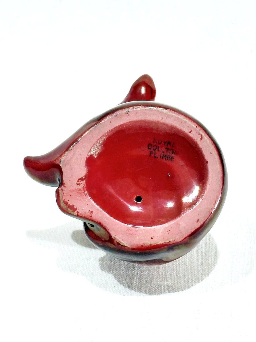 Royal Doulton Flambe - renard rouge-photo-3