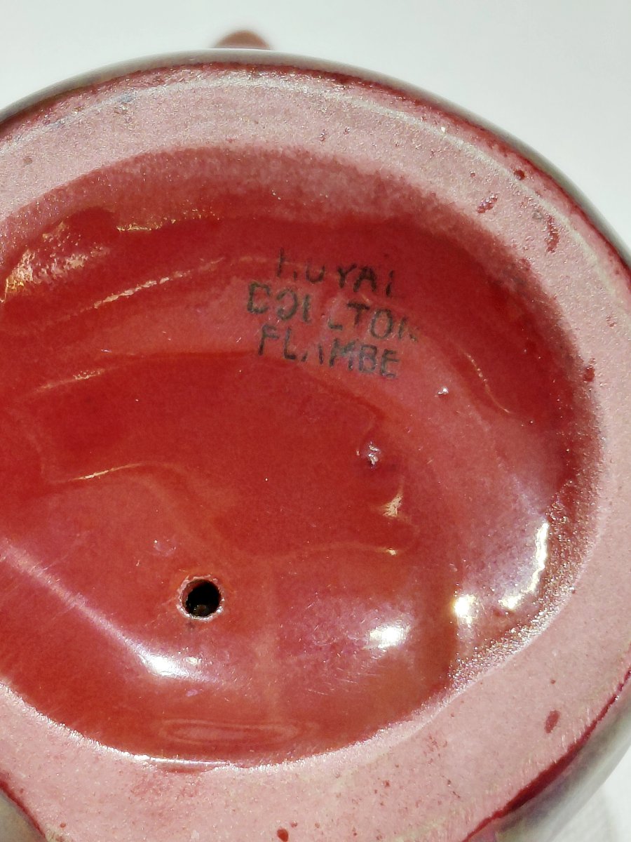 Royal Doulton Flambe - renard rouge-photo-4