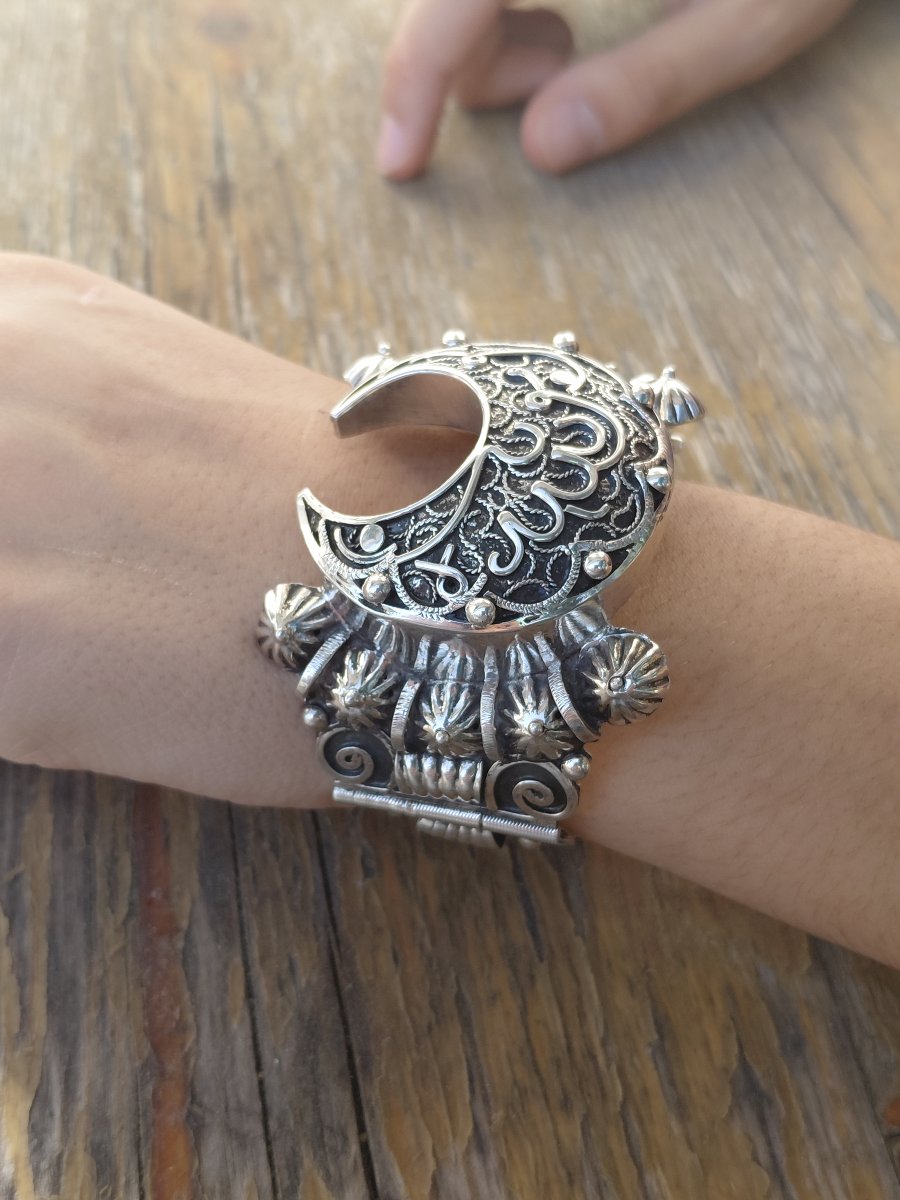 Maghreb Silver Bracelet-photo-8