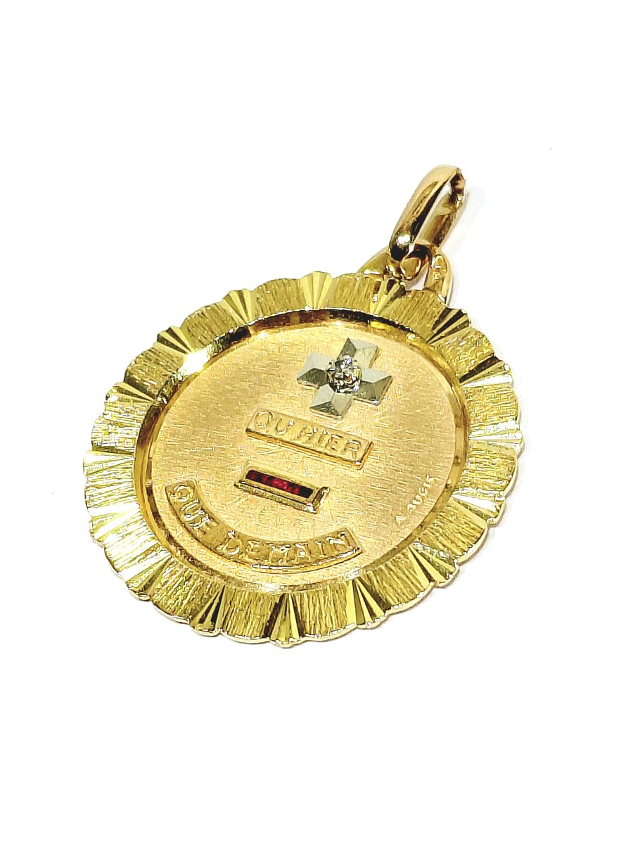 Augis - Gold, Diamond, And Ruby Love Medal-photo-2