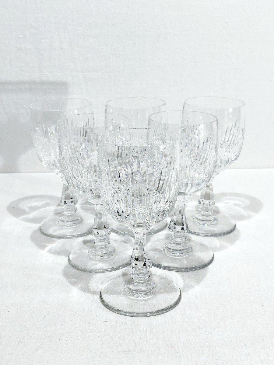 Saint-Louis - 6 Verres A Vin Rouge Modèle Liane 