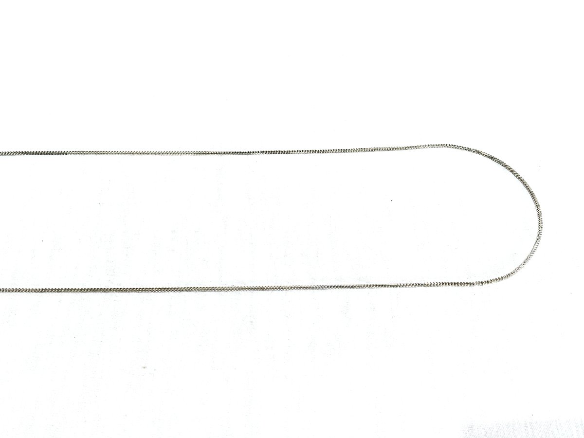 Silver Long Necklace -photo-4