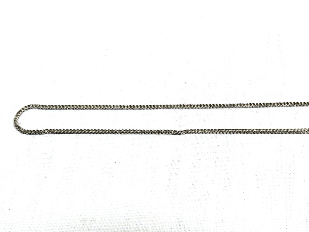 Silver Long Necklace -photo-1
