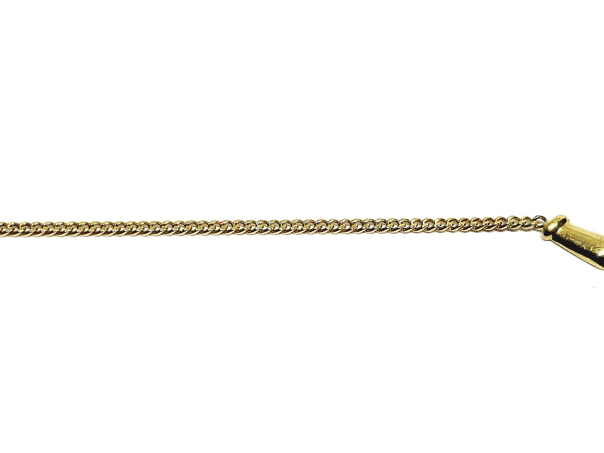 Necklace In Rose Gold, Yellow Gold, Emerald, And Diamonds-photo-3