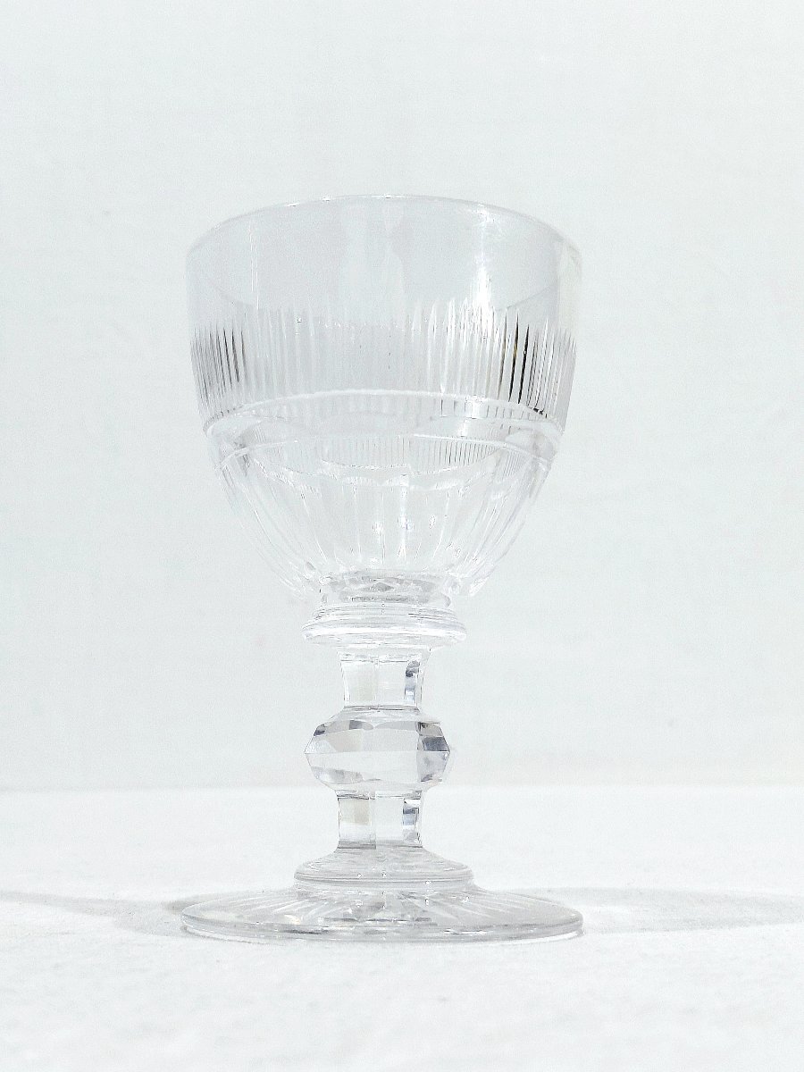 Baccarat - Set Of 12 White Wine Glasses, Catalog 1841-photo-1