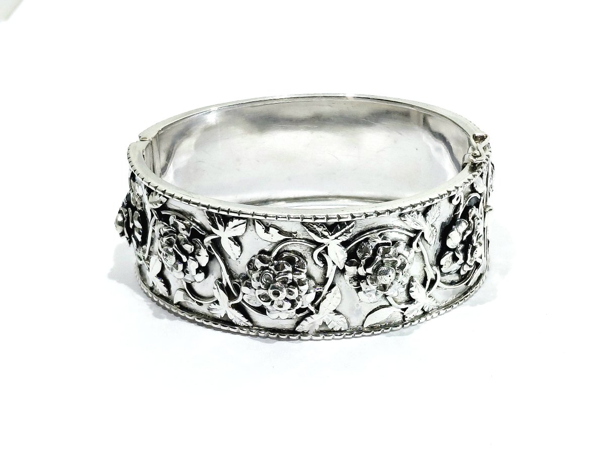 Art Nouveau Silver Bracelet