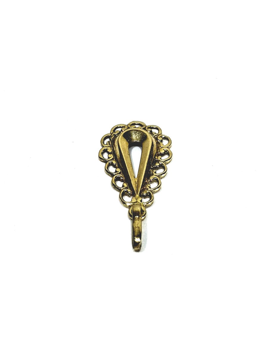 Pendentif Art Nouveau En Or -photo-3