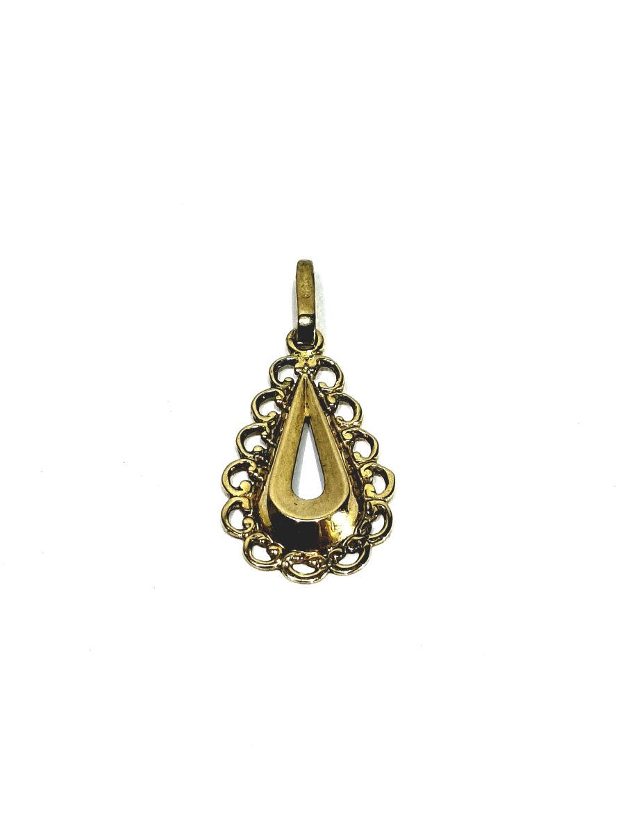  Pendentif Art Nouveau En Or 