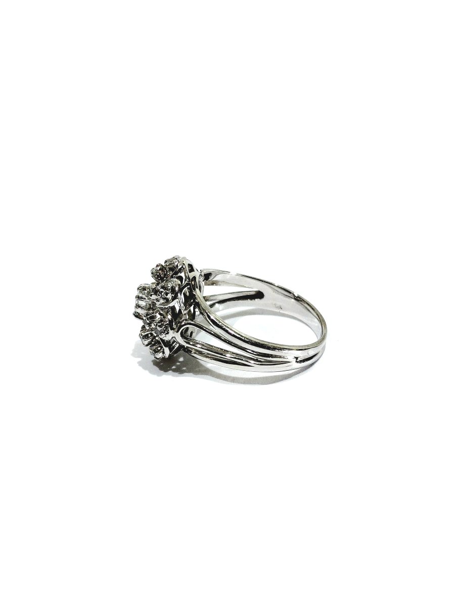 White Gold And Diamond Ring -photo-2