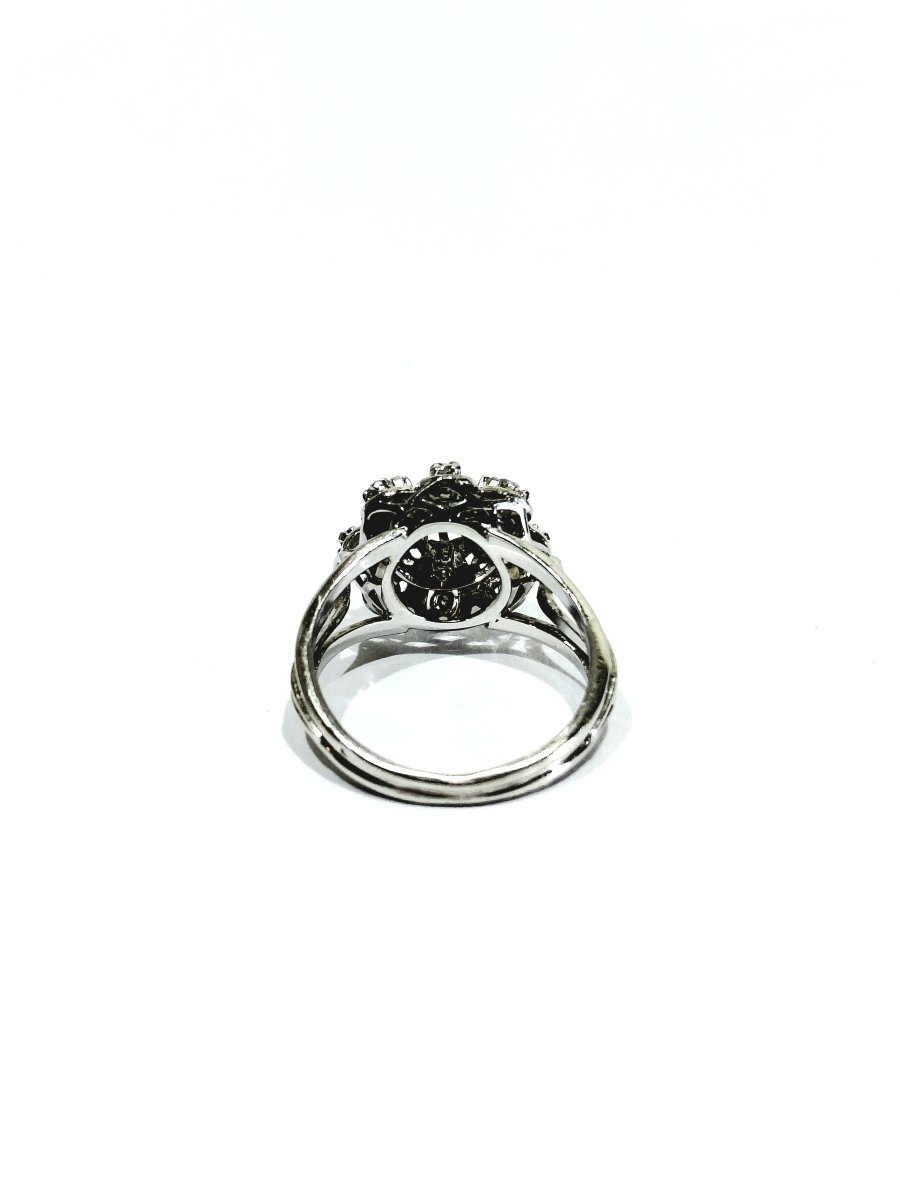 White Gold And Diamond Ring -photo-3
