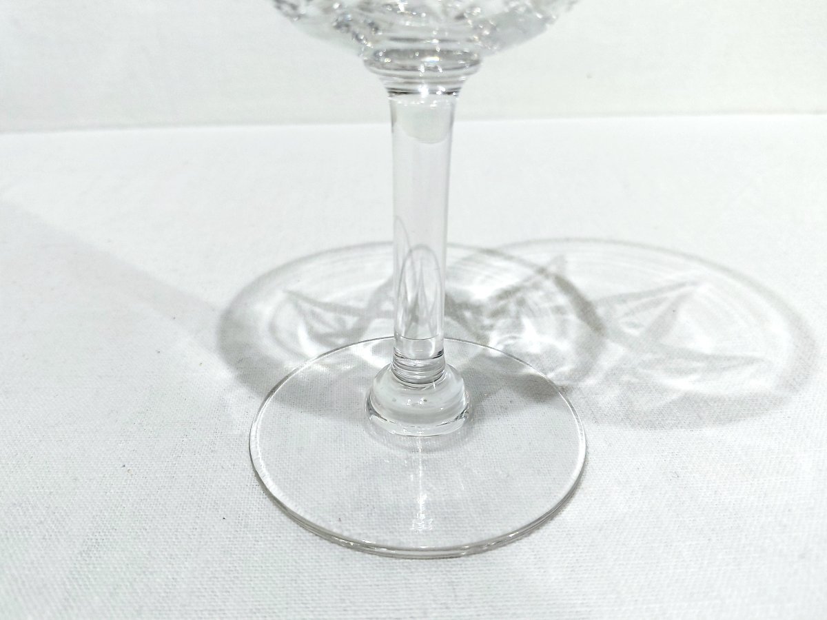 Saint Louis - 10 Crystal Champagne Glasses - Lasalle Model-photo-3