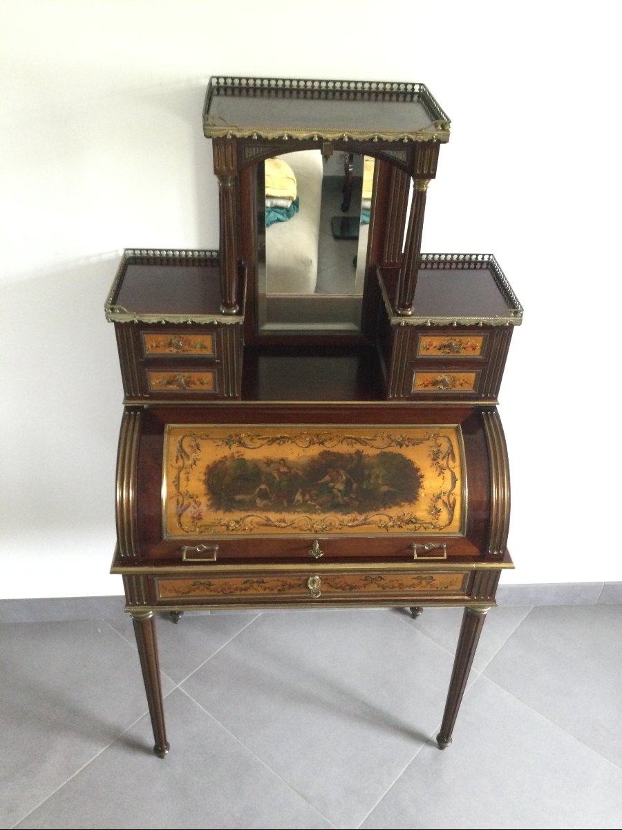 Louis XVI-style Mahogany Day Table