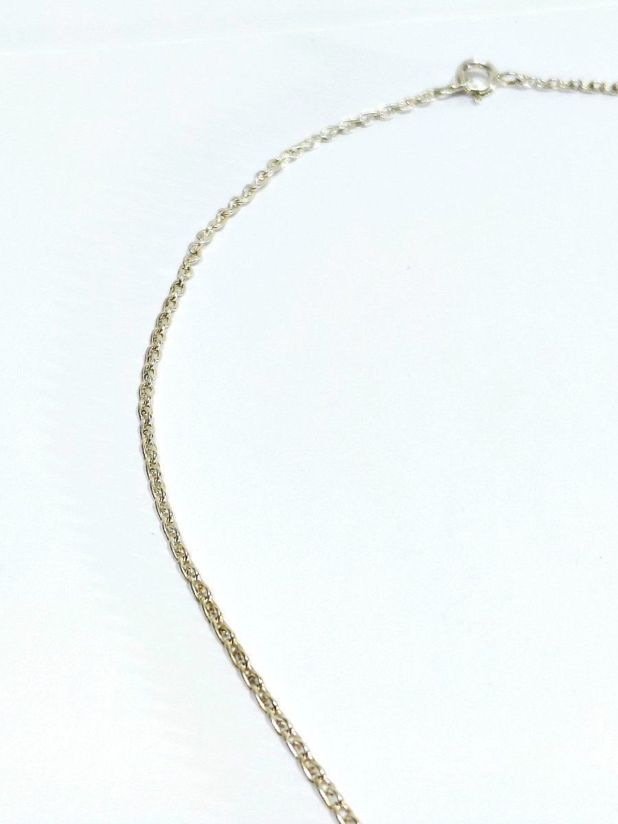 Necklace Made Of Silver, Vermeil, Enamel, Garnet, And Pearl-photo-2