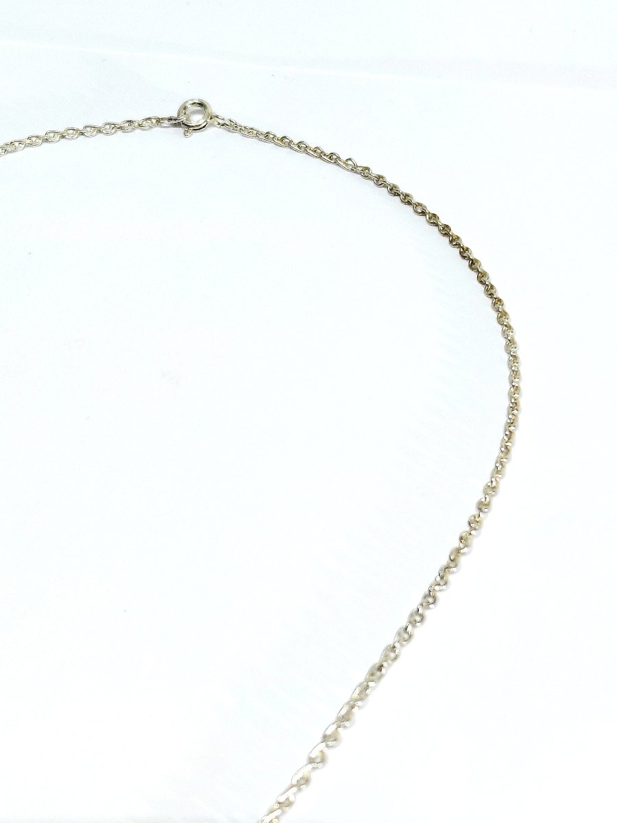 Necklace Made Of Silver, Vermeil, Enamel, Garnet, And Pearl-photo-3