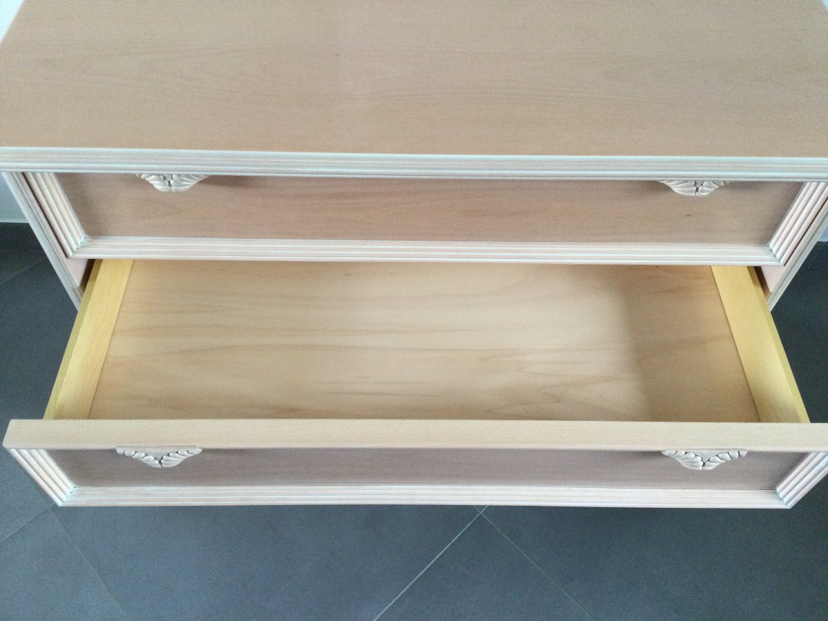 Pink Four-drawer Chest Of Drawers-photo-8