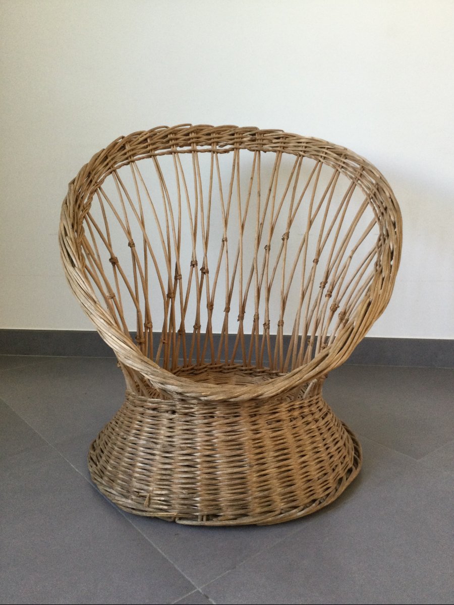 Fauteuil en rotin-photo-4