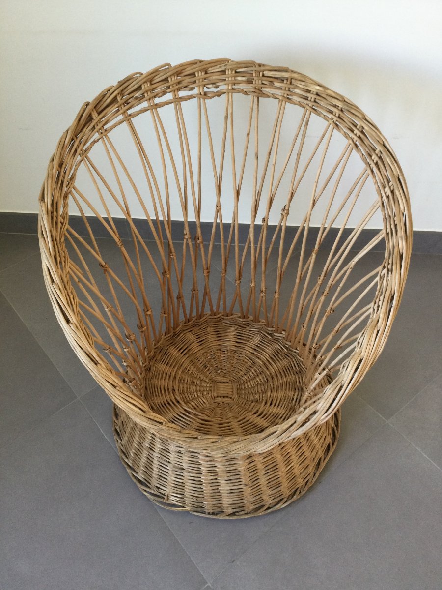 Fauteuil en rotin-photo-1