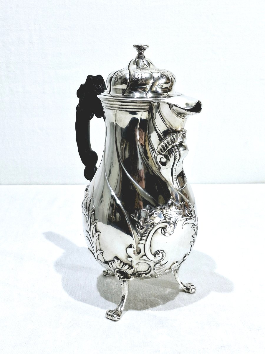Solid Silver Teapot -photo-2