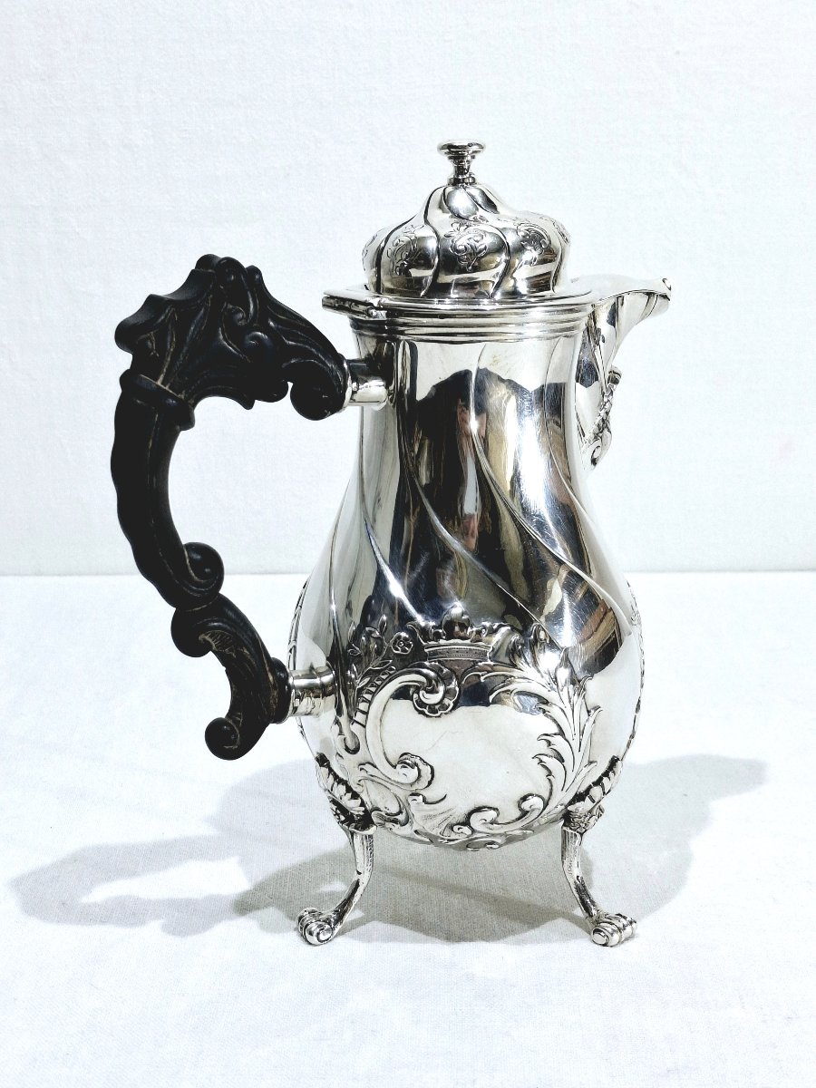 Solid Silver Teapot -photo-3