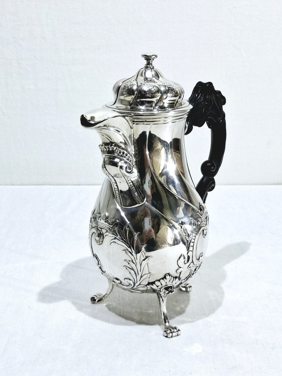 Solid Silver Teapot -photo-4