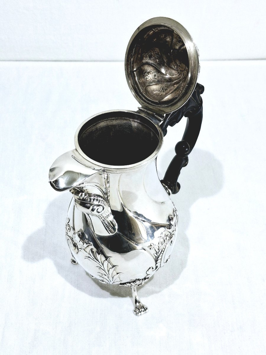 Solid Silver Teapot -photo-2