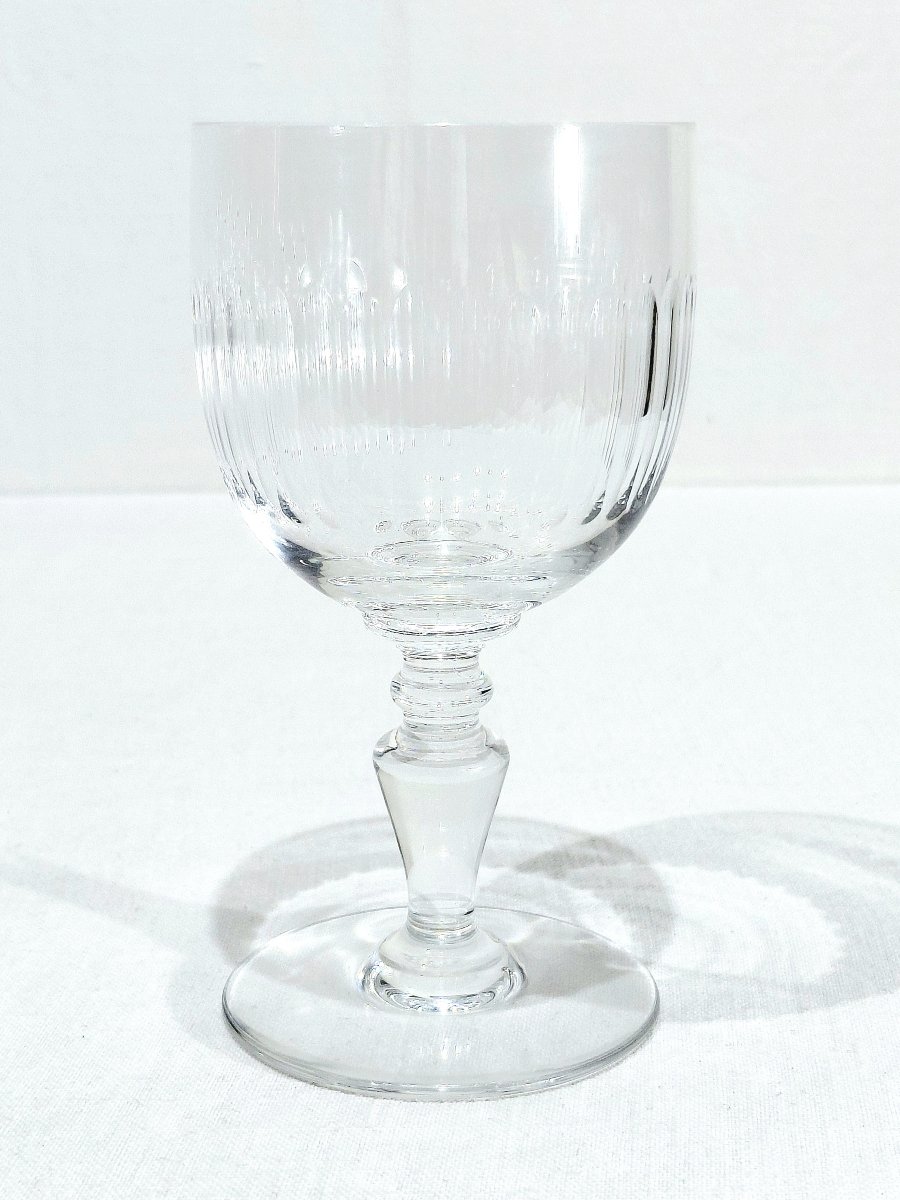 Baccarat - 12 Baccarat "renaissance" Glasses-photo-1