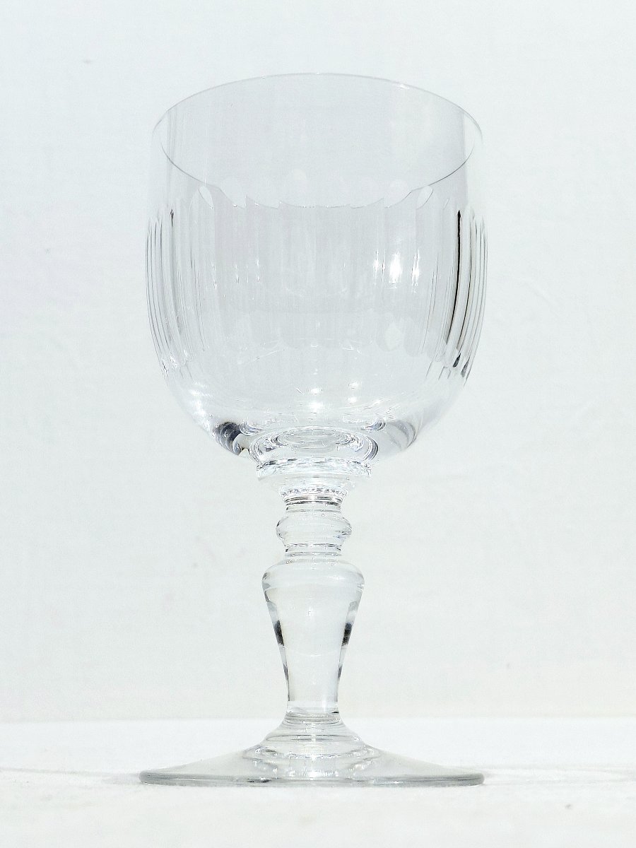 Baccarat - 12 Baccarat "renaissance" Glasses-photo-4