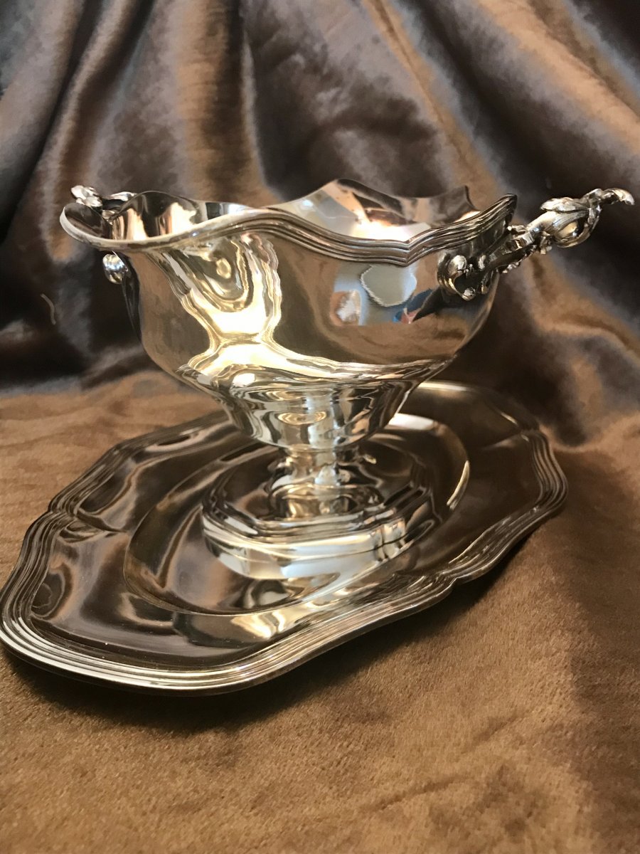 Saucière En Argent De La Maison Falkenberg-photo-1